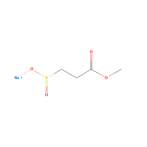 90030-48-1 Sodium 3-methoxy-3-oxopropane-1-sulfinate chemical structure