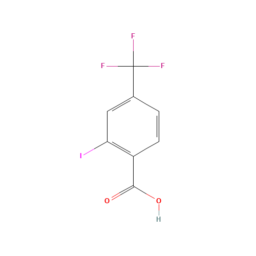 54507-44-7 2-Iodo-4-trifluoromethyl-benzoic acid chemical structure