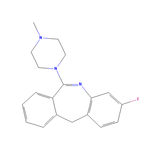 67121-76-0 Fluperlapine chemical structure