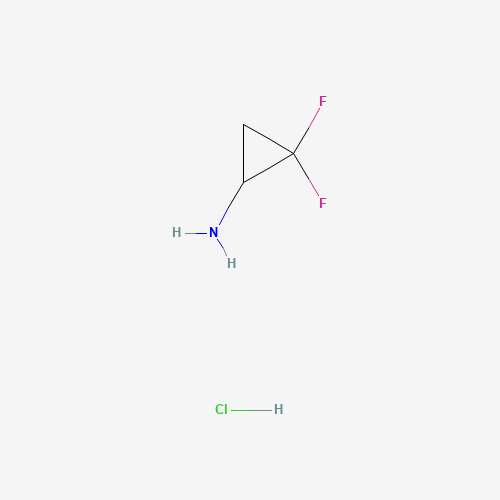 105614-25-3 2,2-Difluorocycloprop-1-ylamine hydrochloride chemical structure