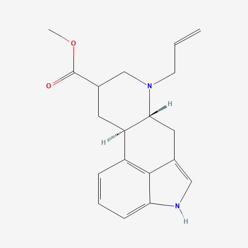 72821-79-5 6-(2-Propenyl)-ergoline-8-carboxylic acid methyl ester chemical structure