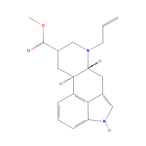 72821-79-5 6-(2-Propenyl)-ergoline-8-carboxylic acid methyl ester chemical structure