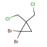 98577-44-7 1,1-Bis(chloromethyl)-2,2-dibromocyclopropane chemical structure