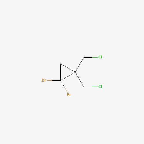 98577-44-7 1,1-Bis(chloromethyl)-2,2-dibromocyclopropane chemical structure