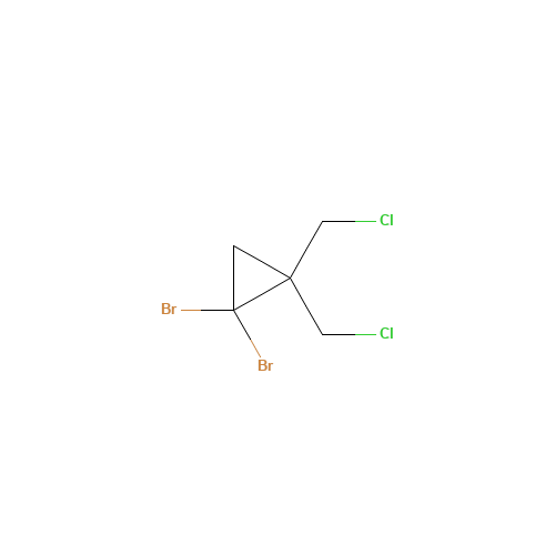 98577-44-7 1,1-Bis(chloromethyl)-2,2-dibromocyclopropane chemical structure
