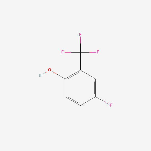 130047-19-7 4-Fluoro-2-(trifluoromethyl)phenol chemical structure