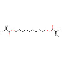 6701-13-9 1,10-Decanedioldimethacrylate chemical structure