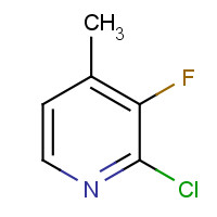 881891-82-3 2-Chloro-3-fluoro-4-methylpyridine chemical structure