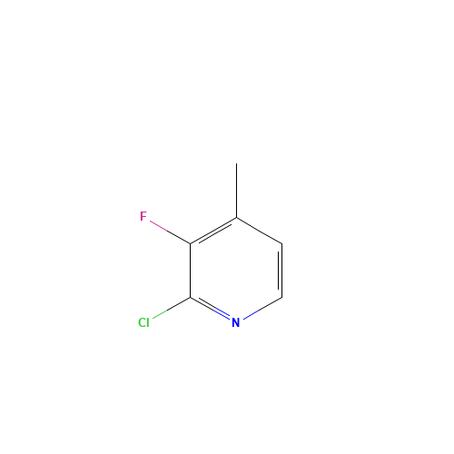 881891-82-3 2-Chloro-3-fluoro-4-methylpyridine chemical structure
