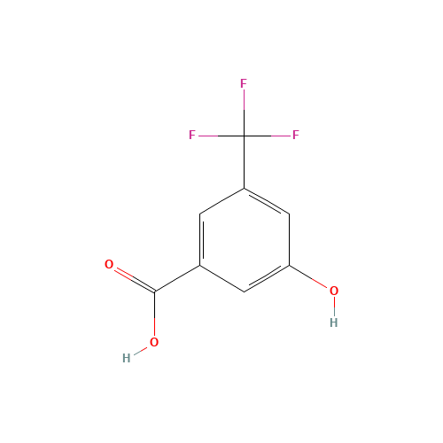 328-69-8 3-Hydroxy-5-trifluoromethylbenzoic acid chemical structure
