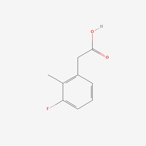 500912-16-3 3-Fluoro-2-methylphenylacetic acid chemical structure
