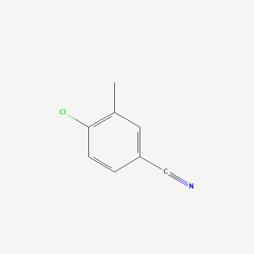4387-31-9 4-Chloro-3-methylbenzonitrile chemical structure