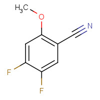 425702-28-9 4,5-difluoro-2-methoxy-Benzonitrile chemical structure