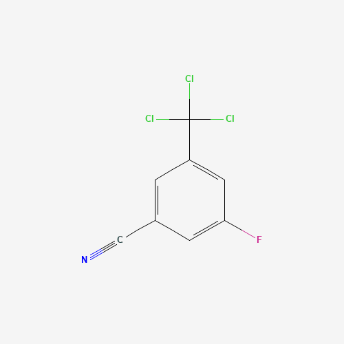 1121586-25-1 3-fluoro-5-(trichloromethyl)-Benzonitrile chemical structure