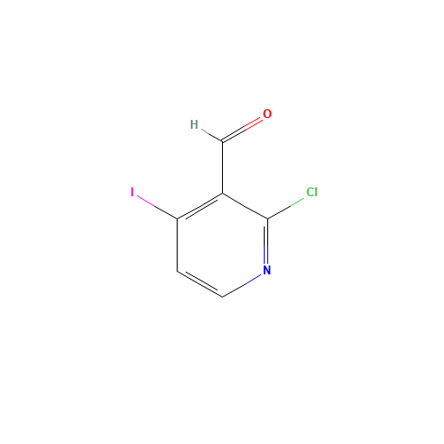 153034-90-3 2-Chloro-4-iodopyridine-3-carboxaldehyde chemical structure