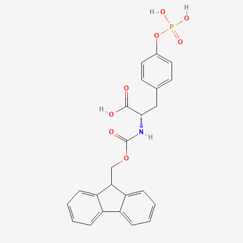 147762-53-6 Fmoc-Tyr(PO3H2)-OH chemical structure