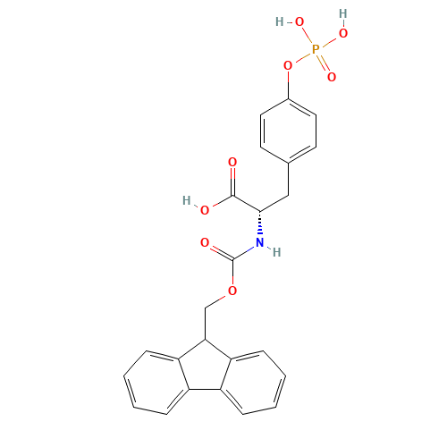 147762-53-6 Fmoc-Tyr(PO3H2)-OH chemical structure