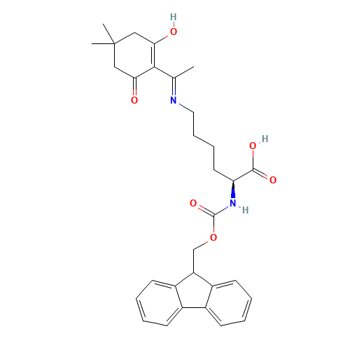 150629-67-7 Fmoc-Lys(Dde)-OH chemical structure
