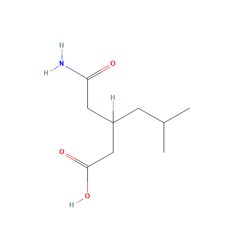181289-15-6 3-Carbamoymethyl-5-methylhexanoic acid chemical structure