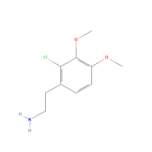 67287-36-9 2-(2-CHLORO-3,4-DIMETHOXYPHENYL) ETHYLAMINE chemical structure