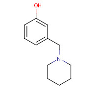 73279-04-6 3-(1-Piperidinylmethyl)phenol chemical structure