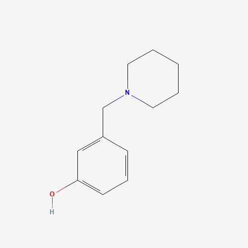 73279-04-6 3-(1-Piperidinylmethyl)phenol chemical structure