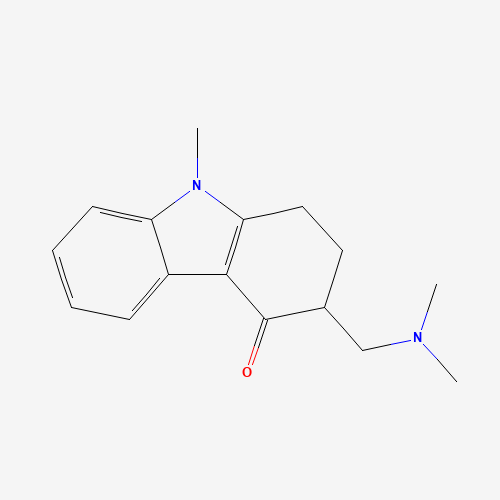 132659-89-3 3-Dimethylaminomethyl-1,2,3,4-tetrahydro-9-methylcarbazol-4-one chemical structure
