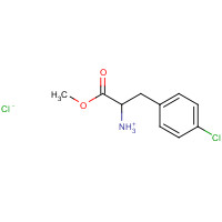 33965-47-8 4-Chloro-D-phenylalanine methyl ester hydrochloride chemical structure