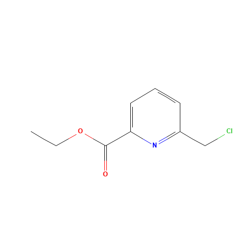 49668-99-7 ethyl 6-(chloromethyl)pyridine-2-carboxylate chemical structure