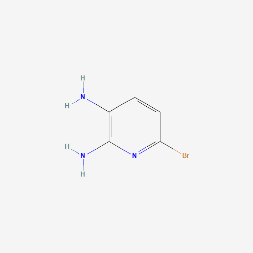 129012-04-0 6-bromopyridine-2,3-diamine chemical structure
