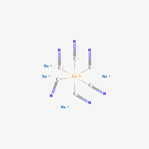 13601-19-9 Sodium ferrocyanide chemical structure