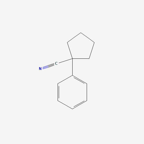 77-57-6 1-Phenyl-cyclopentanecarbonitrile chemical structure