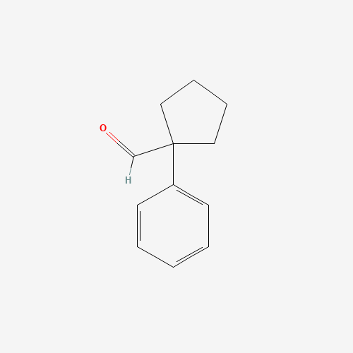 21573-69-3 1-Phenyl-cyclopentanecarbaldehyde chemical structure