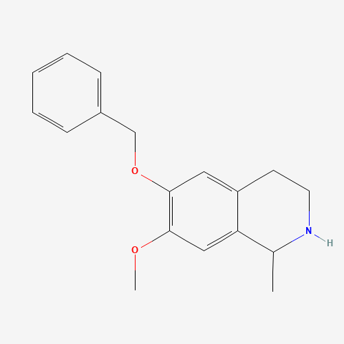 51745-26-7 6-Benzyloxy-7-methoxy-1-methyl-1,2,3,4-tetrahydro-isoquinoline chemical structure
