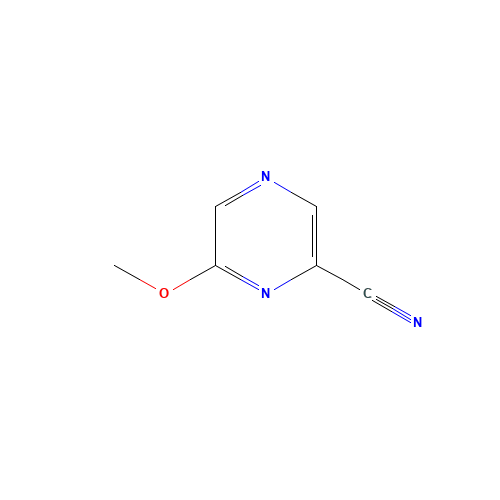 136309-07-4 6-Methoxy-pyrazine-2-carbonitrile chemical structure