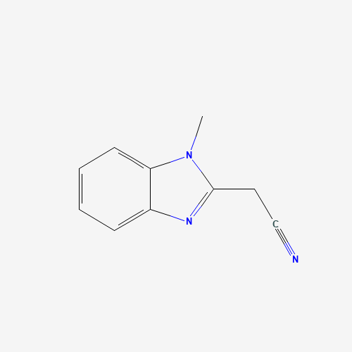 2735-62-8 (1-Methyl-1H-benzoimidazol-2-yl)-acetonitrile chemical structure
