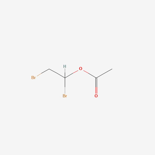 24442-57-7 Acetic acid 1,2-dibromo-ethyl ester chemical structure