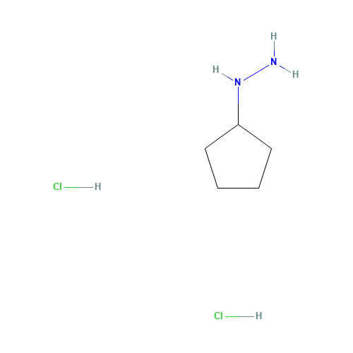 645372-27-6 Hydrazine,cyclopentyl-,dihydrochloride chemical structure