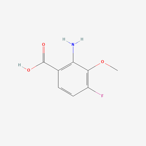 126480-32-8 2-amino-3-methoxy-4-fluorobenzoic acid chemical structure