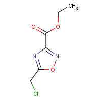 1009620-97-6 ethyl 5-(chloromethyl)-1,2,4-oxadiazole-3-carboxylate chemical structure