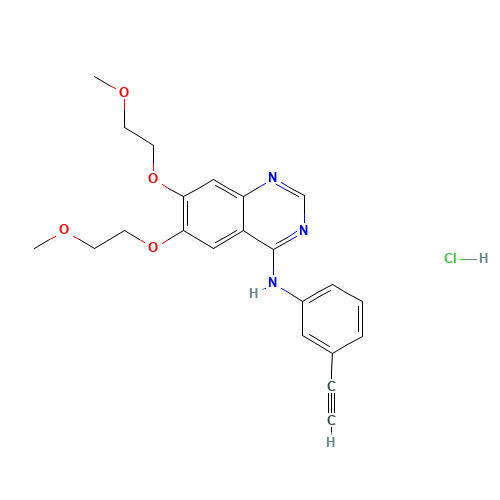 183319-69-9 Erlotinib Hydrochloride chemical structure
