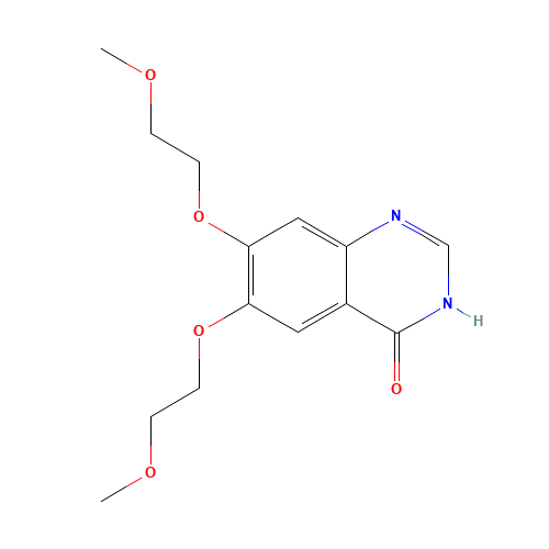 179688-29-0 6,7-Bis-(2-methoxyethoxy)-4(3H)-quinazolinone chemical structure
