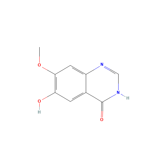 179688-52-9 6-Hydroxy-7-methoxy-3,4-dihydroquinazolin-4-one chemical structure