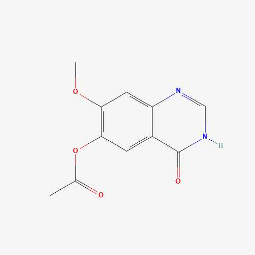 179688-53-0 3,4-Dihydro-7-methoxy-4-oxoquinazolin-6-yl acetate chemical structure