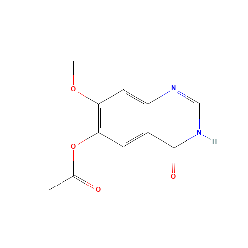 179688-53-0 3,4-Dihydro-7-methoxy-4-oxoquinazolin-6-yl acetate chemical structure