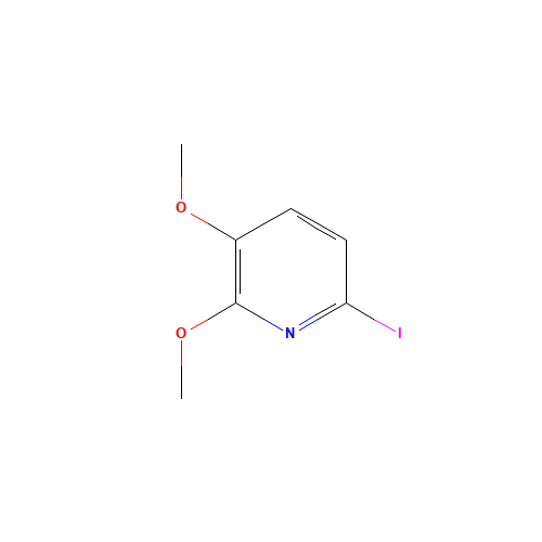 321535-23-3 6-IODO-2,3-DIMETHOXYPYRIDINE chemical structure