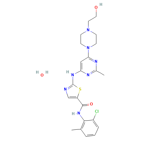 863127-77-9 Dasatinib monohydrate chemical structure