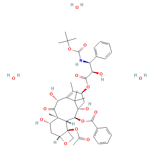 148408-66-6 Docetaxel trihydrate chemical structure