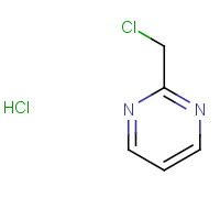 936643-80-0 2-(CHLOROMETHYL)PYRIMIDINE HYDROCHLORIDE chemical structure