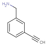 615288-78-3 Benzenemethanamine,3-ethynyl-(9CI) chemical structure